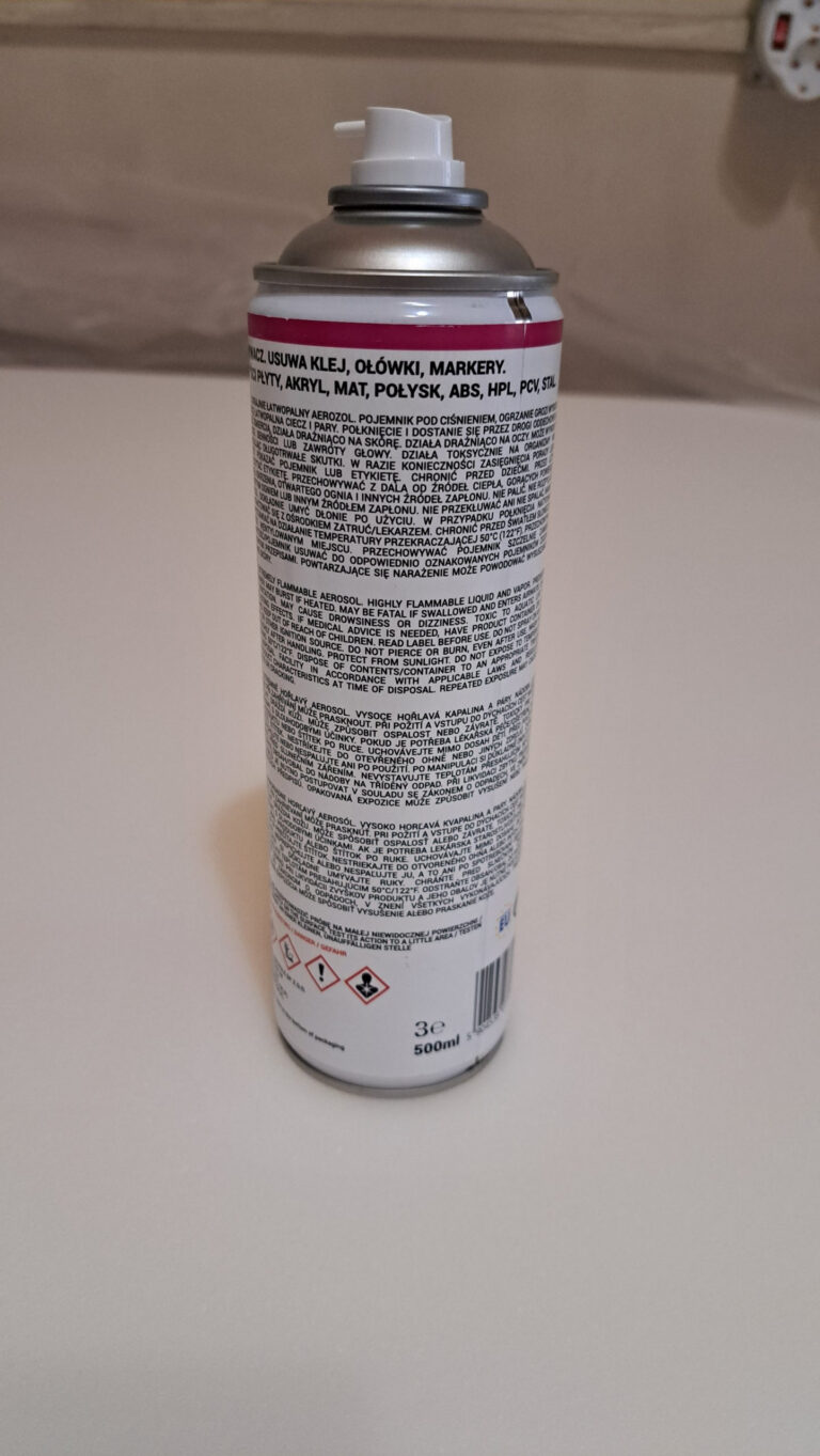 Dizolvant curățare adeziv burete tapițerie tip spray, fotografia 4