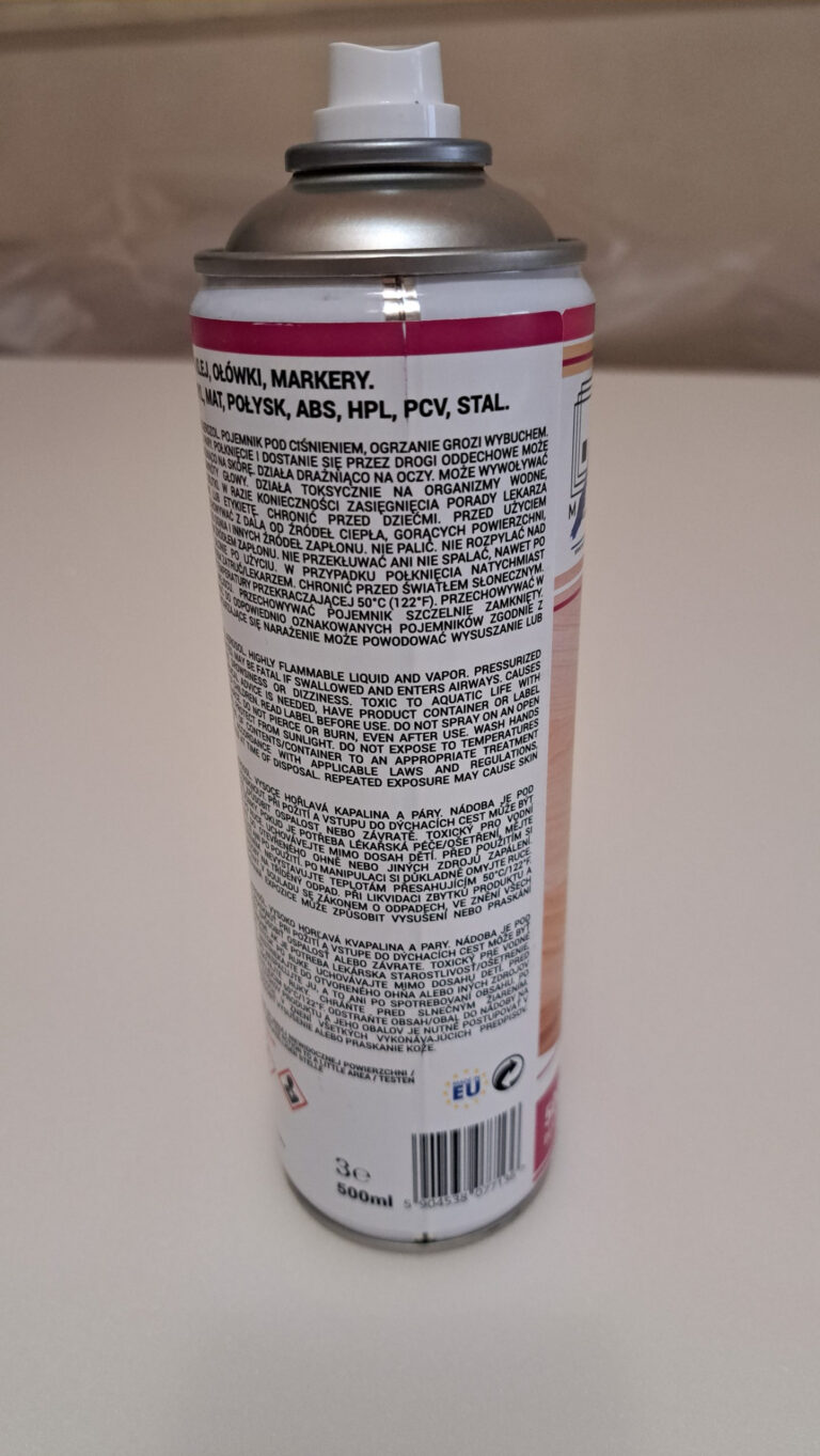 Dizolvant curățare adeziv burete tapițerie tip spray, fotografia 2