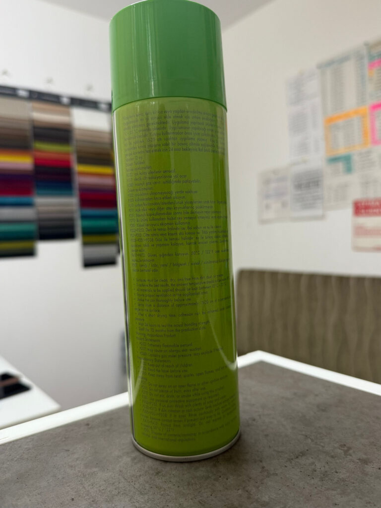 Adeziv burete tapițerie tip spray cu duză reglabilă, fotografia 2